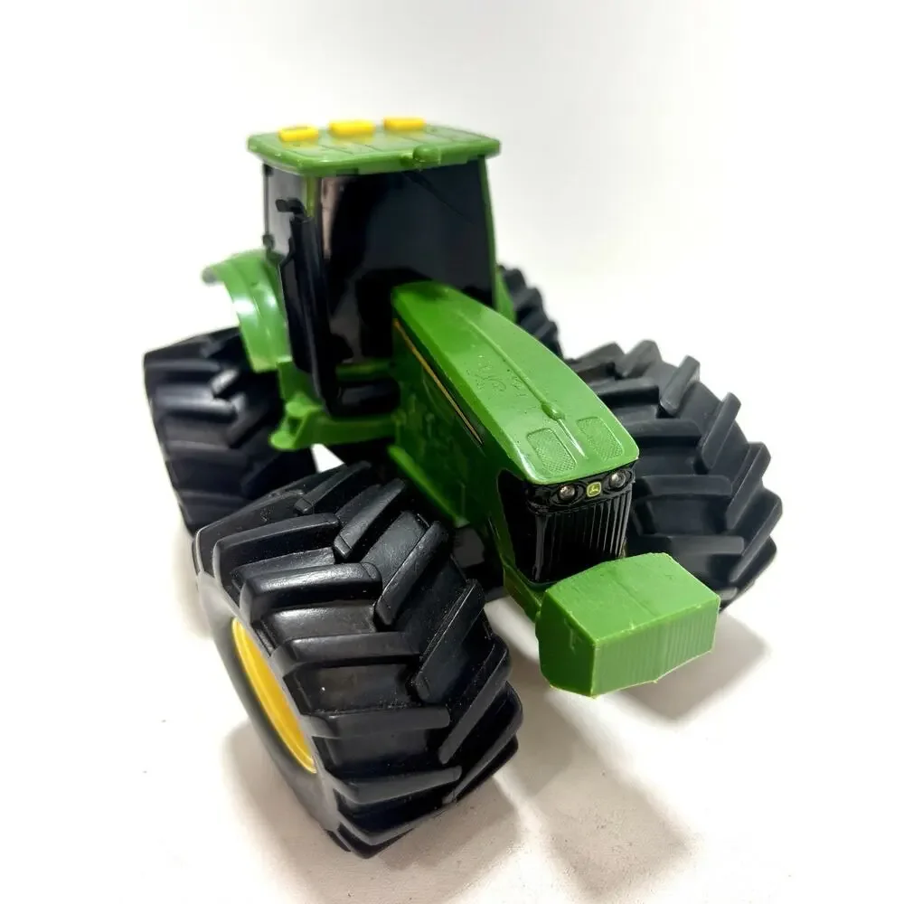 John Deere Monster Treads Tractor Toy ERTL 2011 Big Wheels Lights Sound Farm Toy